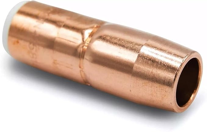 Nozzle N-M5818C 5/8" ID 1/8" Recess Compatible with AccuLock MDX Fits Miller MDX-250 EZ-Select Mig Gun MDX250 5PK