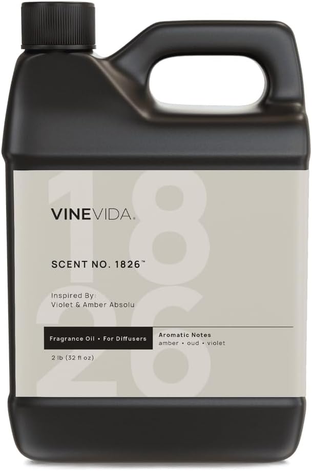VINEVIDA [32 Oz] Inspired by: Violet & Amber Absolu; Diffuser Oil Refill | Premium Scent Diffuser Oil for Home | Non-Toxic Fragrance