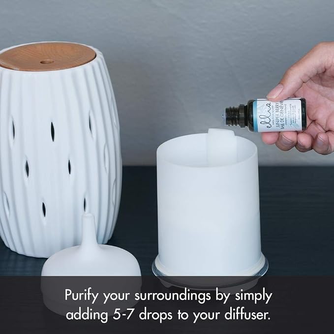 Ellia Juniper Berry Diffuser Essential Oil | 15ml, 100% Pure, Therapeutic Grade