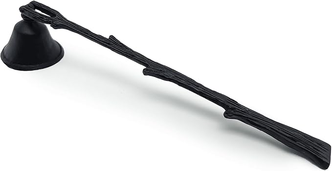 Candle Snuffer Extinguisher with Long Handle Branch Shape - for Putting Out Candle Flame,Black Candle Snuffers Accessory for Candle Lovers