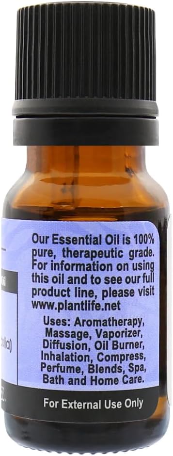 Plantlife Basic Sampler Set 6-Pack (Lavender, Tea Tree, Peppermint, Eucalyptus, Rosemary, and Sweet Orange) - Straight from The Plant 100% Pure Therapeutic Grade - Made in California 10 ml