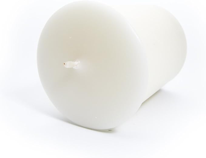 Cuddly Cotton Soy Votive Candles - Scented with Natural Fragrance Oils - 6 White Natural Votive Candle Refills - Fresh & Clean Collection