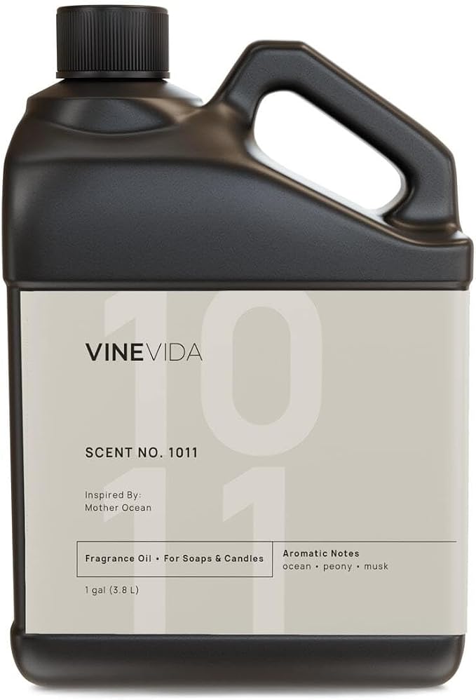 VINEVIDA 128oz Scent No.1011 Fragrance Oil for Candle & Soap Making - Natural Candle Scents Made in USA