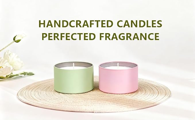 Aroparc Complete Candle Making Kit for Adults, Complete Candle DIY for Beginner - Soy Wax, Scent, Pouring Pot, Wicks and Stickers, Tins, and More