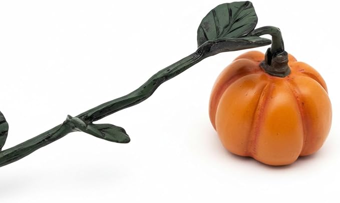 AIM & GGKK Orange Pumpkin Candle Snuffer Extinguisher - Long Handle for Safe Flame Out,Decorative Snuffers Accessory for Candle Lovers