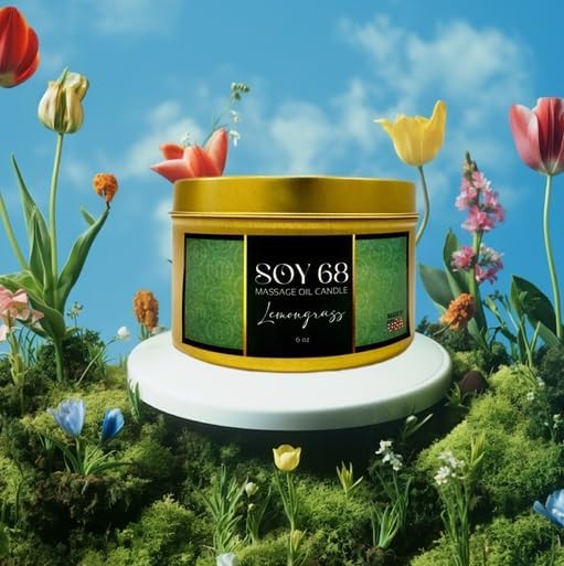 Moisturizer Candle: 8 Oz. (Each) (Lemongrass)