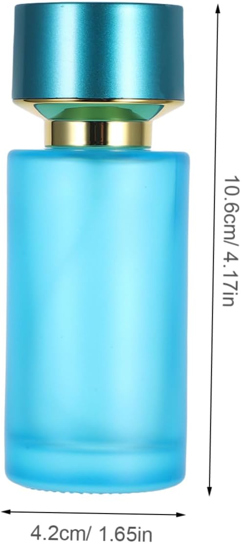 NOLITOY Portable Glass Perfume Refill Bottle Cap Travel-friendly Atomizer for Fragrance and Stylish Design for Easy Application