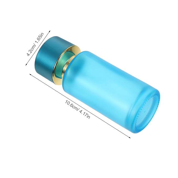 Travel-ready Perfume Refill Bottle 50ml Glass Spray Bottle Reusable for Fragrance Cosmetics Replacement Travel Size Perfume Container