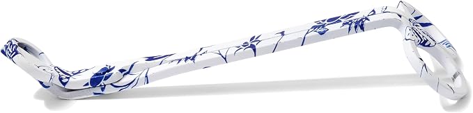 Wick Trimmer with Ornate Blue and White Nature Pattern by Wickman
