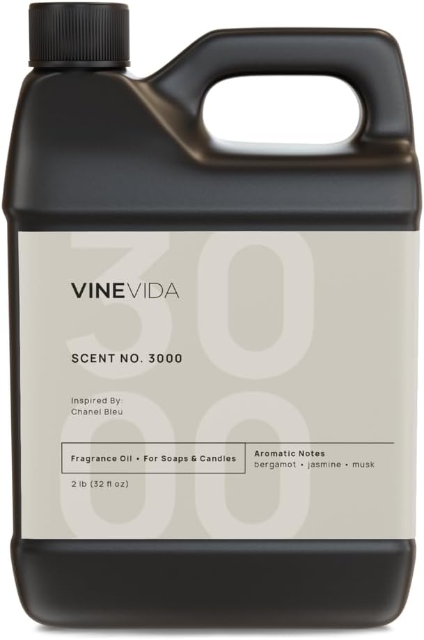 VINEVIDA [32oz] (Our Version of) Bleu Fragrance Oil for Soap Making - Made in USA Scents - Natural Fragrance Oil - Scents for Soap Making