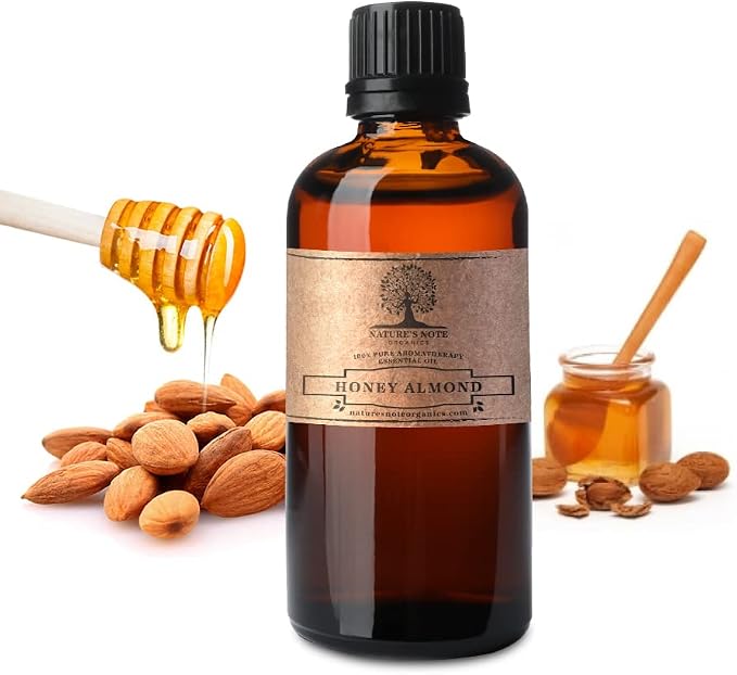 Honey Almond - 100% Pure Aromatherapy Grade by Nature's Note Organics - 4 Fl Oz