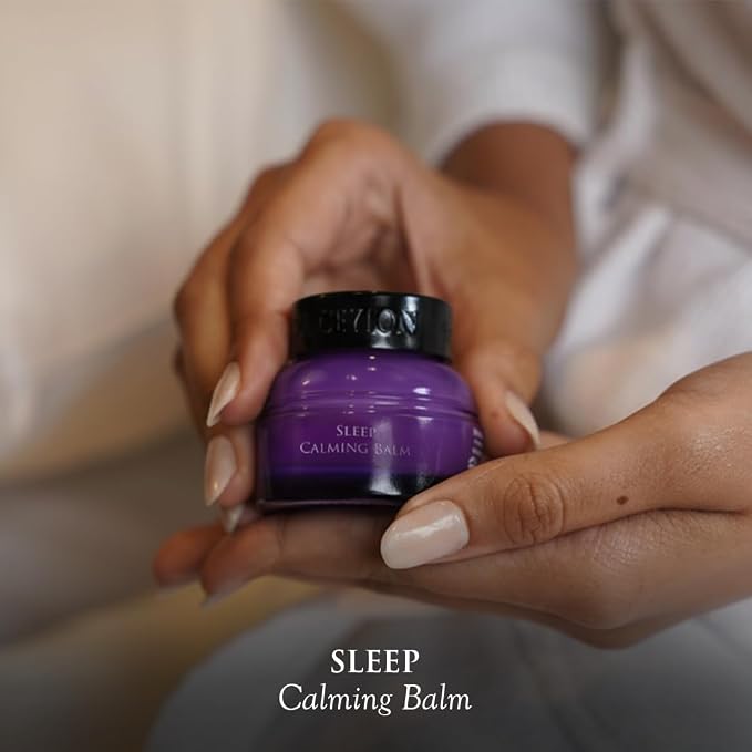 SPA CEYLON SLEEP Calming Balm | Natural Sleep Aid with Lavender & Ylang Ylang | Soothing Body Balm for Bedtime Routine | Suitable for All Skin Types