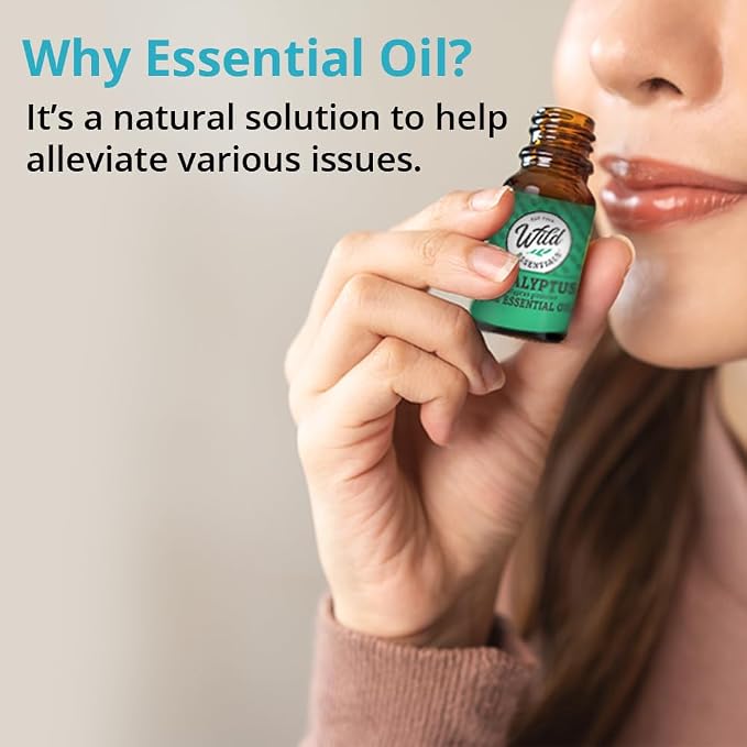Wild Essentials Geranium 100% Pure Essential Oil - 10ml, Therapeutic Grade, Made and Bottled in The USA, Uplifting, Balancing
