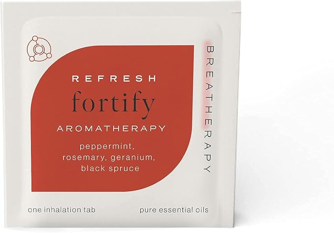 Self-Care Kit - Pure Essential Oil Aromatherapy Inhalation Tabs, 8-Pack (2 Each: Digestion, Peace, Fortify, Harmony)