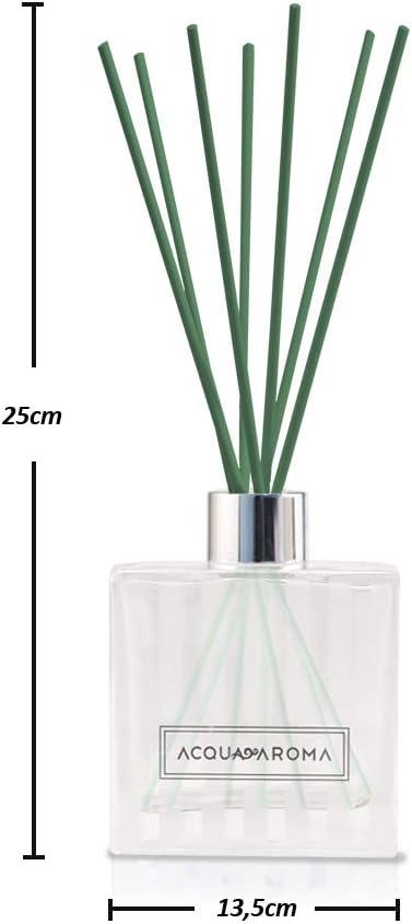 Acqua Aroma Fraser Fir Reed Oil Diffuser 6.1 FL OZ (180ml) Contain Essential Oils. Fraser Fir Christmas Scent