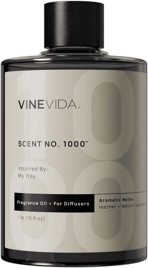 VINEVIDA (16oz) Hotel Diffuser Oil - Hotel Scents for Home - Waterless & Cold Air Essential Oil - No.1000 Inspired by My Way