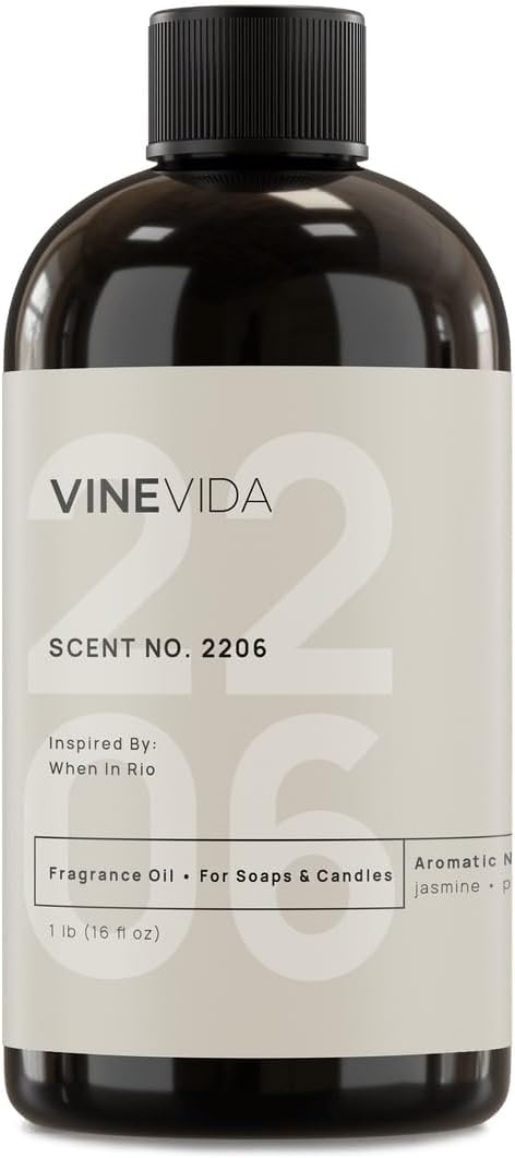 VINEVIDA [16oz] Scent No.2206 Fragrance Oil for Candle Making and Soap Making - Premium Candle Scents for Soy Candles