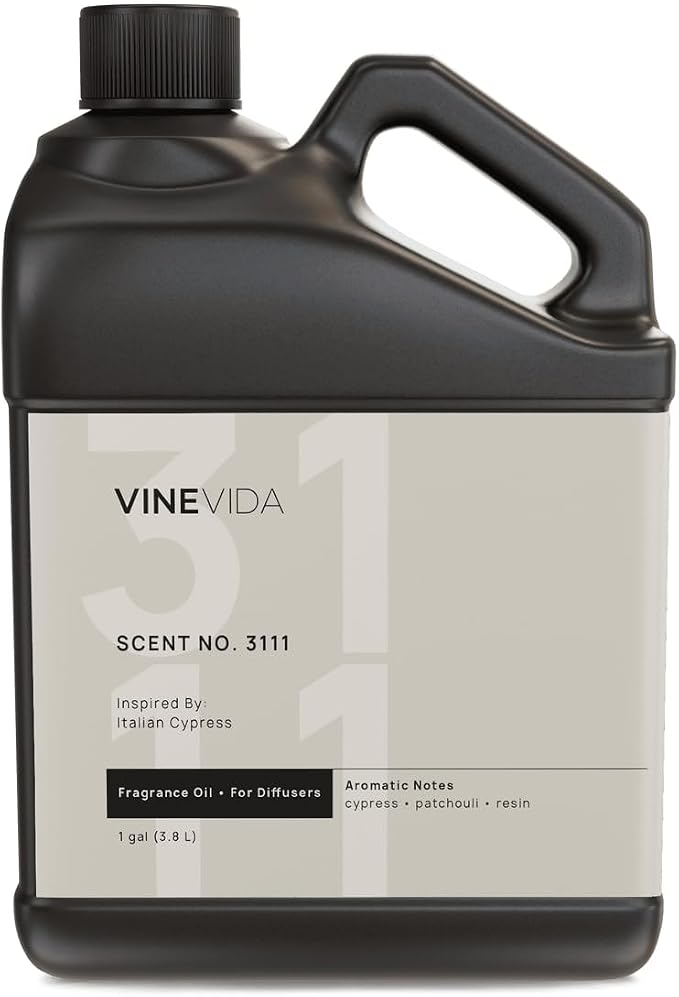 VINEVIDA [128 Oz] Inspired by: Italian Cypress; Diffuser Oil Refill | Premium Scent Diffuser Oil for Home | Non-Toxic Fragrance
