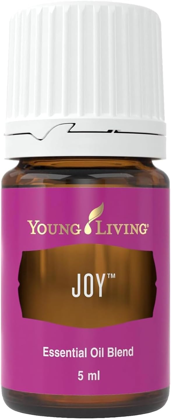 Young Living Joy Essential Oil Blend | 5 ml | Diffuse, Topical, or Natural Perfume | Floral & Citrus Aromatherapy | Soothing & Calming Aroma | Uplifting Spa-Like Scent