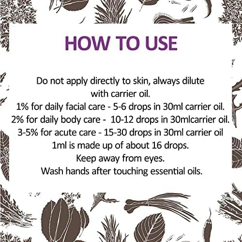 Deve Herbes Pure Thuja Essential Oil (Thuja occidentalis) with Glass Dropper Steam Distilled 100ml (3.38 oz)