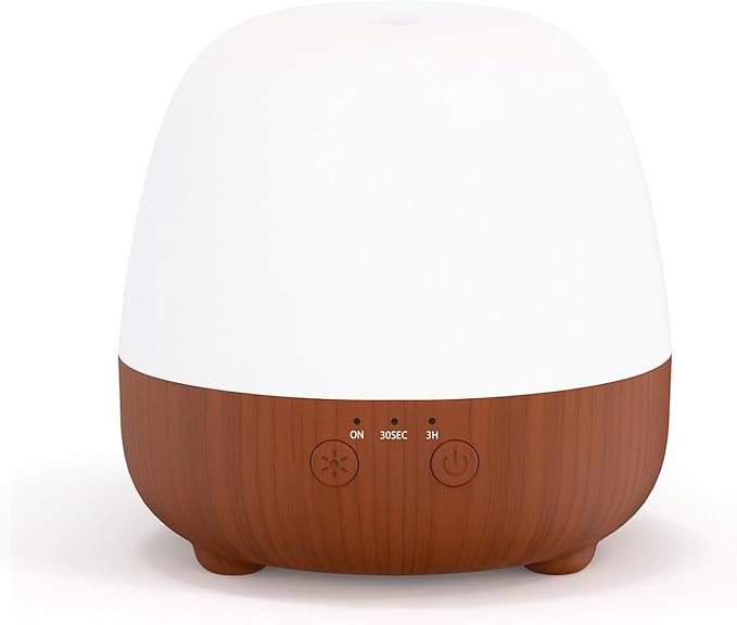 SPLITSKY Cordless Essential Oil Diffuser 150ML, Portable Rechargeable Diffuser with 7-Color LED Light, 2 Mist Modes, Quiet Operation and Auto-Off, 3 Timer Settings, for Home, Office, Outdoor