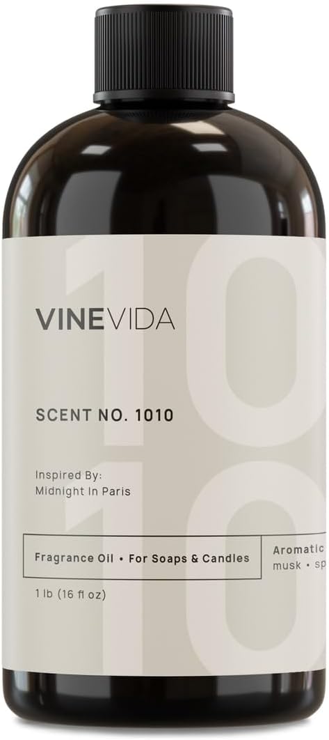 VINEVIDA [16oz] Scent No.1010 Fragrance Oil for Candle Making and Soap Making - Premium Candle Scents for Soy Candles
