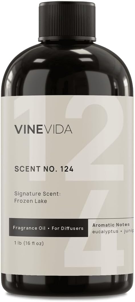 VINEVIDA [16 Oz] Inspired by: Frozen Lake; Diffuser Oil Refill | Premium Scent Diffuser Oil for Home | Non-Toxic Fragrance
