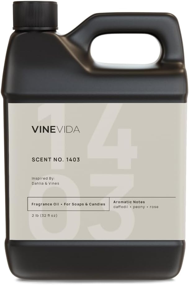 VINEVIDA [32oz] Scent No.1403 Fragrance Oil for Candle & Soap Making - Made in USA Natural Candle Scents
