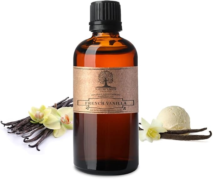 French Vanilla - 100% Pure Aromatherapy Grade Essential oil by Nature's Note Organics