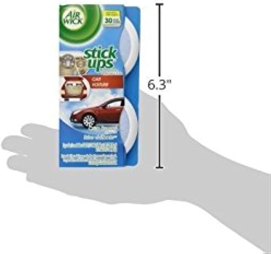Air Wick Stick Ups Car Air Freshener, Crisp Breeze, 2ct (Packaging May Vary) (Pack of 2)