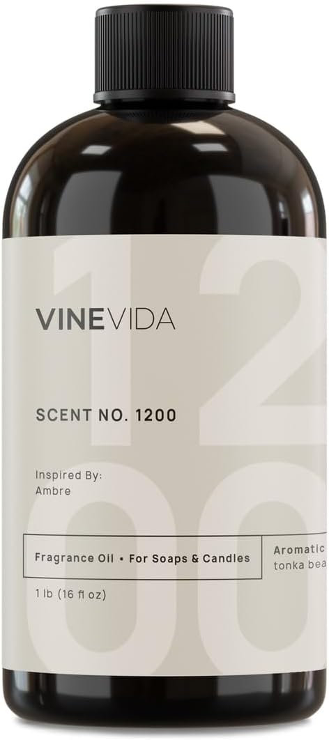 VINEVIDA [16oz] Scent No.1200 Fragrance Oil for Candle Making and Soap Making - Premium Candle Scents for Soy Candles