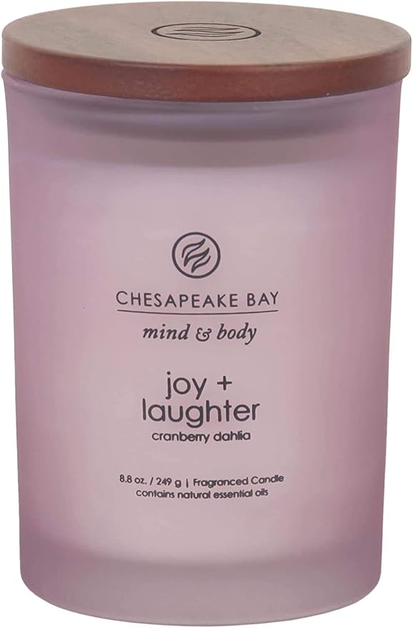 Chesapeake Bay Candle Scented Candle, Peace + Tranquility, Serenity + Calm, Joy + Laughter