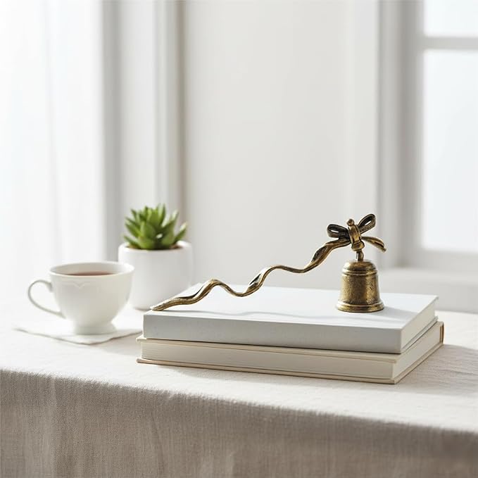 ZOOYOO Candle Snuffer,Vintage Candle Extinguisher Snuffers with Long Handle,Unique Candle Tool for Putting Out Extinguishing Candle Wick Flame Safely