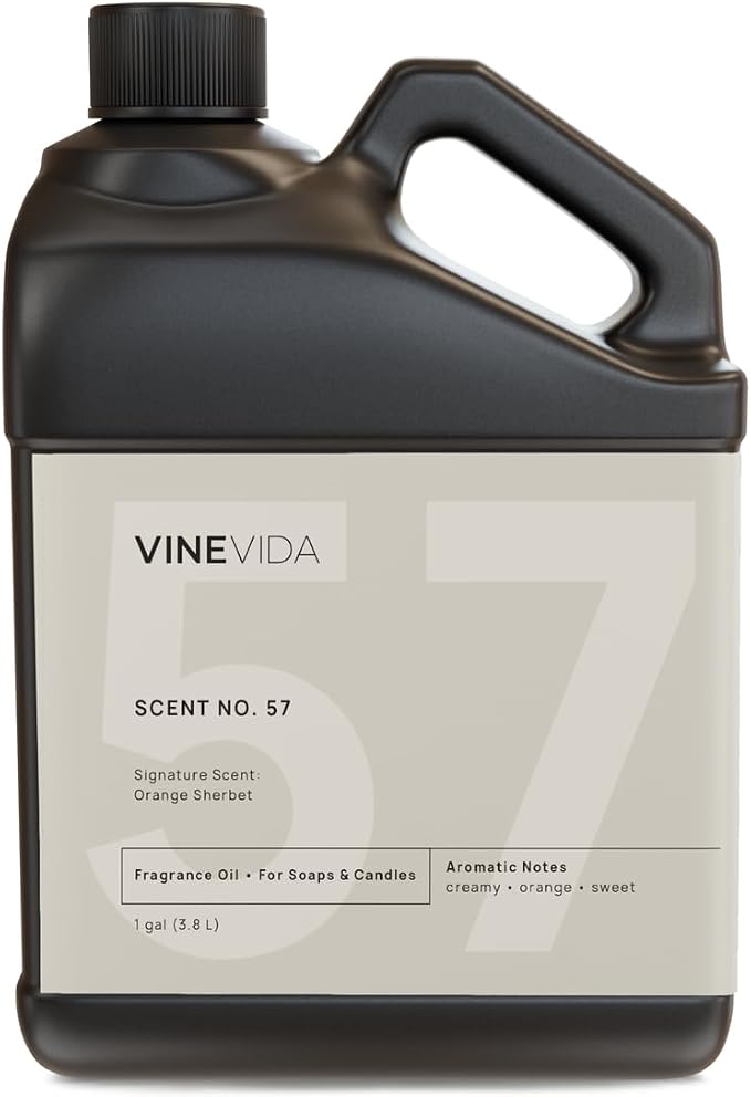 VINEVIDA [128oz] Orange Sherbet Fragrance Oil for Candle & Soap Making - Natural USA Made Candle Scents