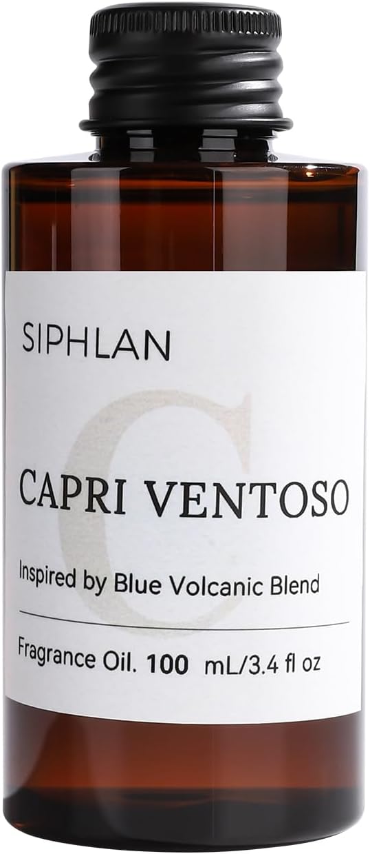 Capri VENTOSO Hotel Collection Diffuser Oil – 100mL Luxury Aromatherapy Essential Oil for Diffusers & Waterless Diffusers – Premium Fragrance for Home & Office
