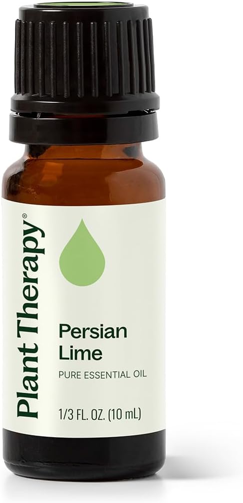 Plant Therapy Persian Lime Essential Oil 10 mL (1/3 oz) 100% Pure, Undiluted, Natural Aromatherapy, Therapeutic Grade