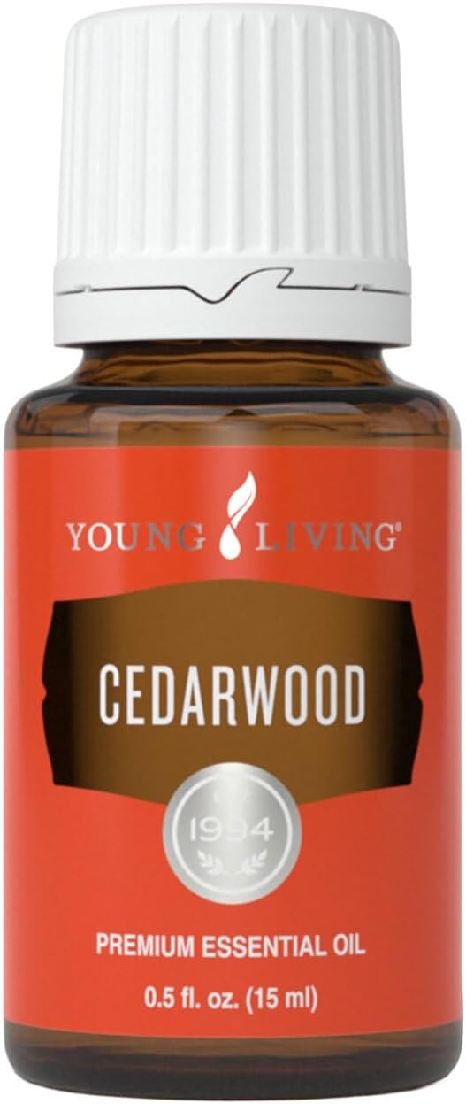 Young Living Cedarwood Essential Oil | 15 ml | Warm Woodsy Aroma for Diffusers, Massage & Aromatherapy | Atlas Cedarwood Oil | Seed to Seal Quality Botanical Oil