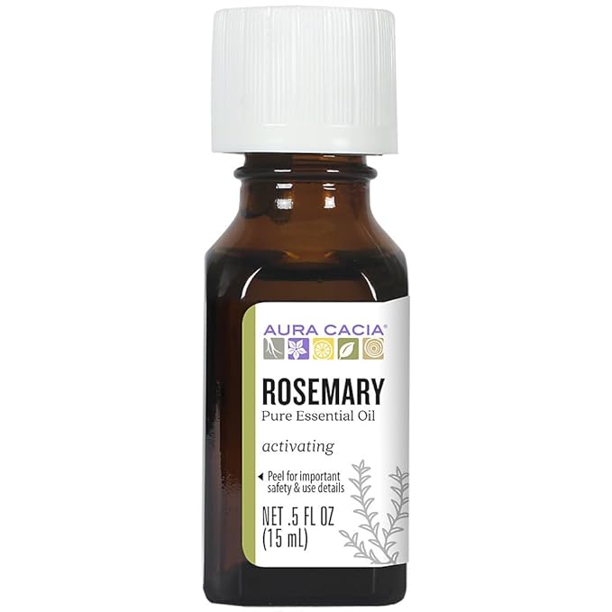 Aura Cacia 100% Pure Essential Oils - Rosemary - 0.5 oz