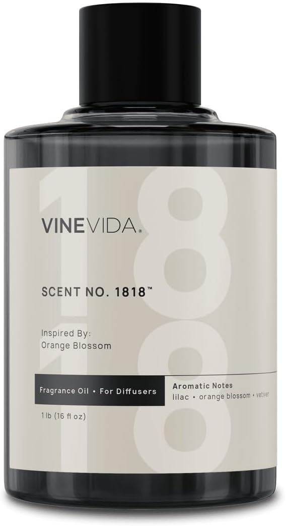 VINEVIDA [16 Oz] Inspired by: Orange Blossom; Diffuser Oil Refill | Premium Scent Diffuser Oil for Home | Non-Toxic Fragrance