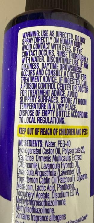 Lavender Pillow Spray with Melatonin & Essential Oils – Aromatherapy Mist for Bedtime Relaxation – Calming Lavender Scent – Linen Spray – 5 oz Bottles (Pack of 2)