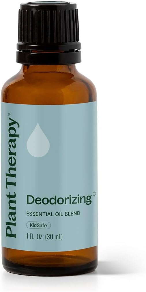 Plant Therapy Deodorizing Essential Oil Blend 30 mL (1 oz) 100% Pure, Undiluted, Therapeutic Grade