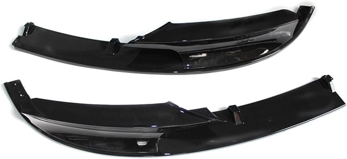 For BMW 3 Series F30 F31 F35 2012-2018 M Sport Car Front Bumper Splitter Spoiler Lip Diffuser Protector Cover Body Kit Exterior(Glossy Black)