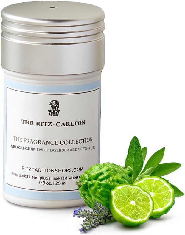 The Ritz-Carlton Room Diffuser Refill - Sweet Lavender - Notes of Bergamot, Clary Sage, and French Lavender