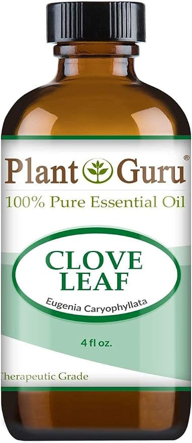 Clove Leaf Essential Oil 4 oz 100% Pure Undiluted Therapeutic Grade.