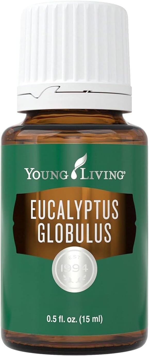 Young Living Eucalyptus Globulus Essential Oil | 15 ml | Cooling, Refreshing Aroma for Diffusion & Massage | Supports Breathing Comfort & Relaxation | Premium Seed to Seal® Quality Oil