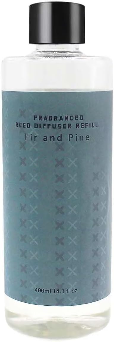 Scent Diffuser Oil Refill | 13.53 fl oz(400ml) Home Fragrance Defusers | Scented Aroma Essential Oil Reed Diffuser Fir and Pine 400ml
