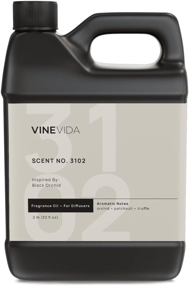 VINEVIDA [32 Oz] Inspired by: Black Orchid; Diffuser Oil Refill | Premium Scent Diffuser Oil for Home | Non-Toxic Fragrance