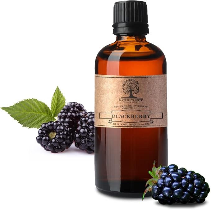 BlackBerry - 100% Pure Aromatherapy Grade by Nature's Note Organics - 0.3 Fl Oz