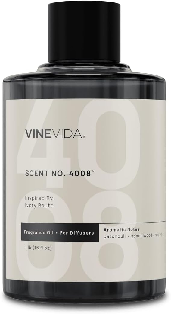 VINEVIDA [16 Oz] Inspired by: Ivory Route; Diffuser Oil Refill | Premium Scent Diffuser Oil for Home | Non-Toxic Fragrance