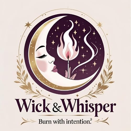 Golden Amber, Orange & Neroli Aromatherapy Soy Wax Candle for Empowerment & Motivation | 10 oz Scented Candle - Solveil Ritual Candle by Wick & Whisper